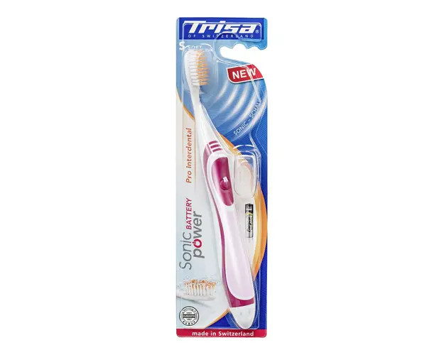 Periuta de dinti electrica SONIC Power Battery Pro Interdental, soft, Trisa