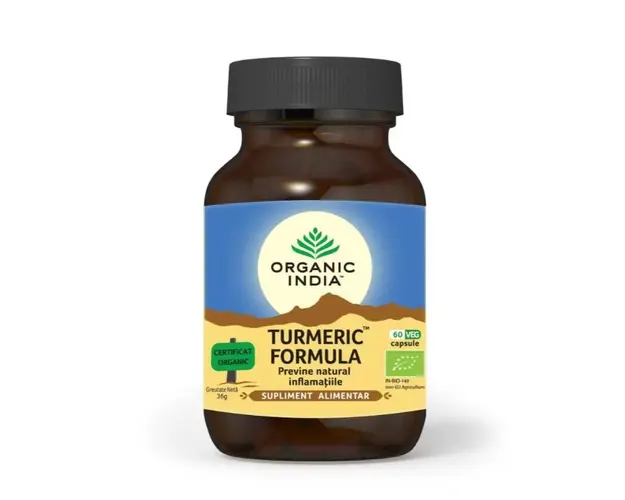 Turmeric Formula, 60 capsule, Organic India