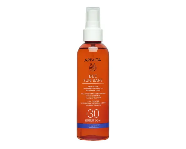 Ulei bronzant SPF30 Bee Sun Safe, 200 ml, Apivita