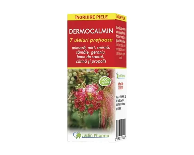 Ulei DermoCalmin, 10 ml, Justin Pharma