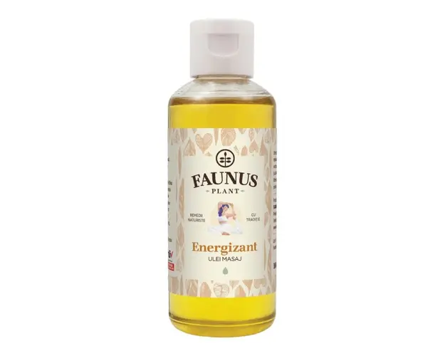 Ulei masaj Energizant, 100 ml, Faunus Plant