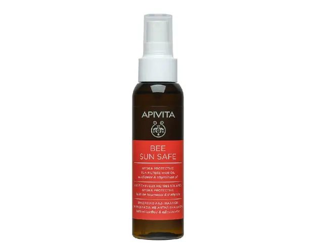 Ulei protector pentru par Bee Sun Safe Travel, 100 ml, Apivita