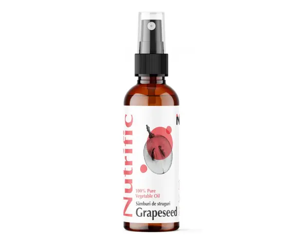 Ulei pur din samburi de struguri, 50ml, Nutrific