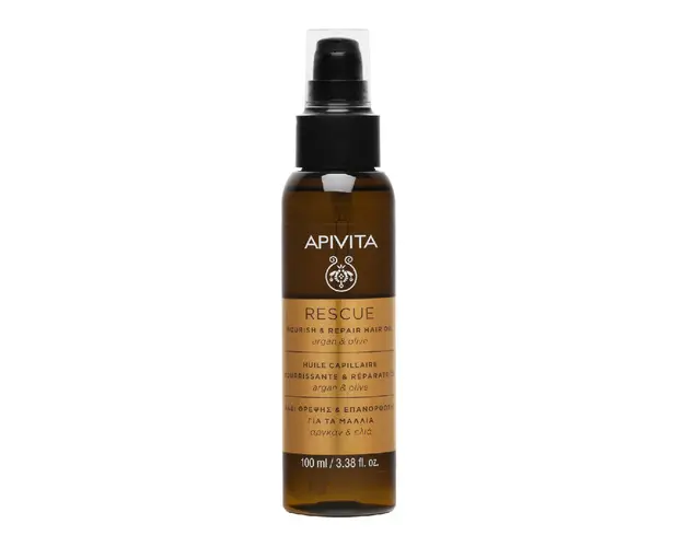 Ulei tratament pentru par deteriorat, 100 ml, Apivita