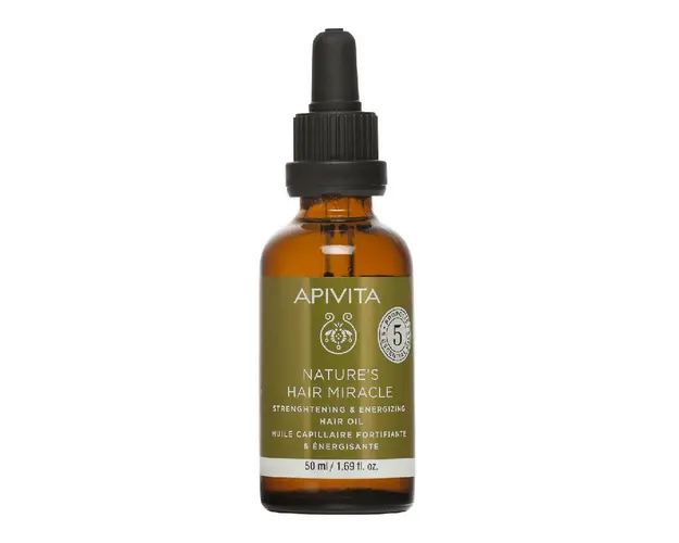 Ulei tratament pentru par fragil, 50 ml, Apivita
