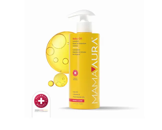 Ulei pentru bebelusi Edible Care Baby, 200 ml, Mamaaura