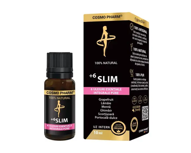 Uleiuri esentiale +6 SLIM, 10 ml, Cosmo Pharma