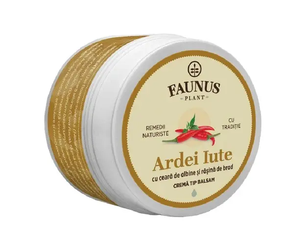 Unguent Ardei Iute, 50 ml, Faunus Plant