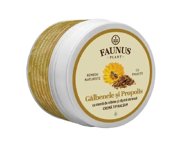 Unguent Galbenele si Propolis, 50 ml, Faunus Plant