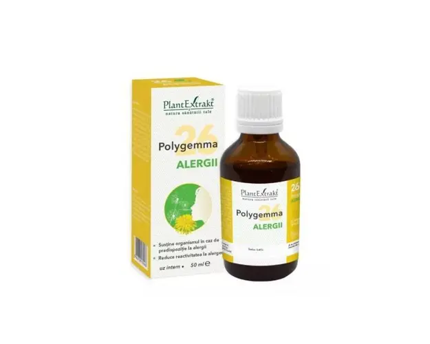 Polygemma 26 Alergii, 50 ml, PlantExtrakt