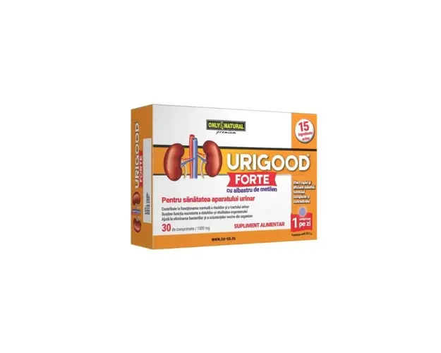 UriGood FORTE, 30 comprimate, Only Natural