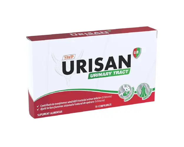 Urisan GR Urinary Tract, 10 comprimate, Sun Wave Pharma