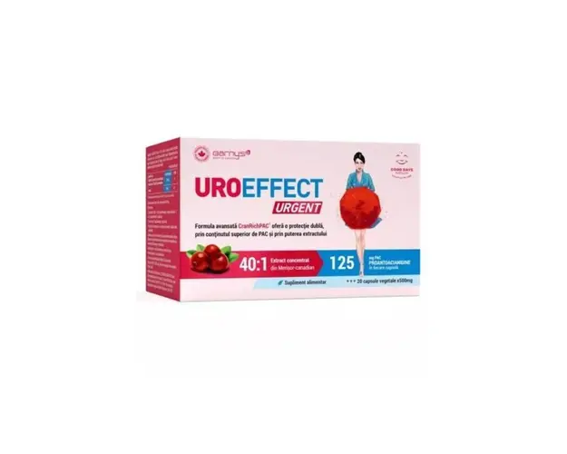 Uroeffect Urgent, 20 capsule, Good Days Therapy