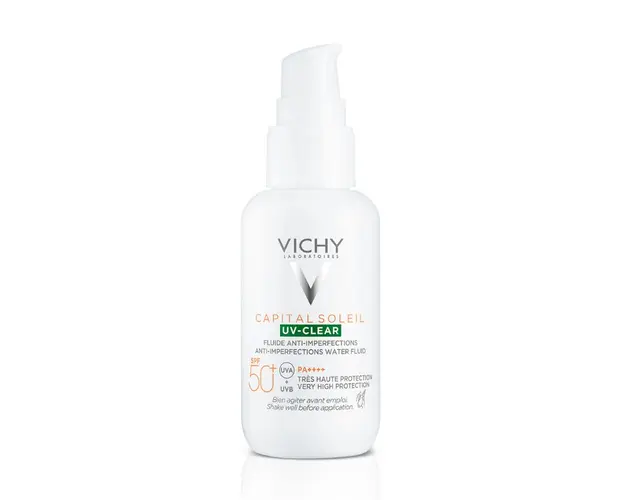 Fluid anti-imperfectiuni SPF 50+ Capital Soleil UV-Clear, 40 ml, Vichy
