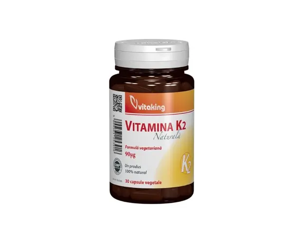 Vitamina K2 naturala, 30 capsule vegetale, Vitaking