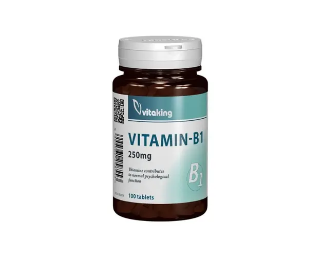 Vitamina B1 250mg, 100 comprimate, Vitaking