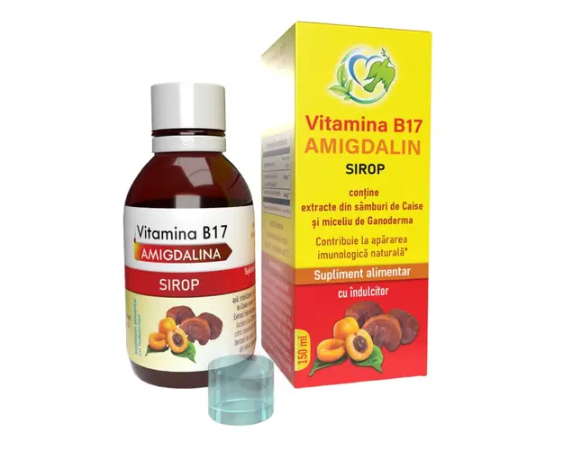 Vitamina B17 Amigdalina sirop, 150 ml, Justin Pharma