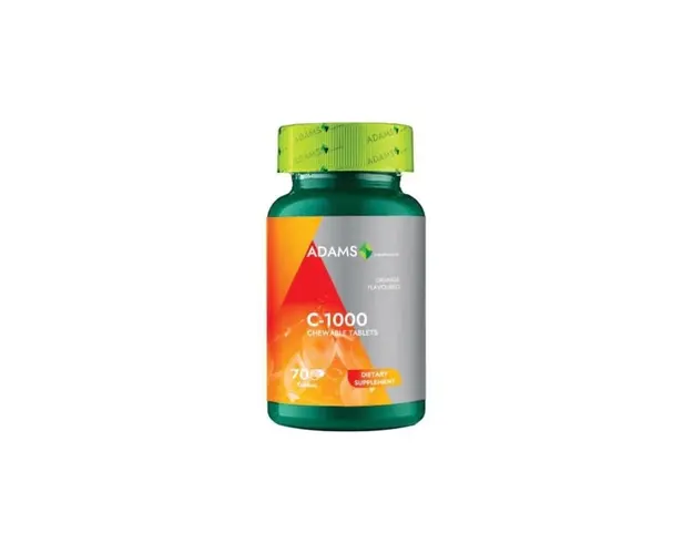 Vitamina C-1000, 70 tablete, Adams