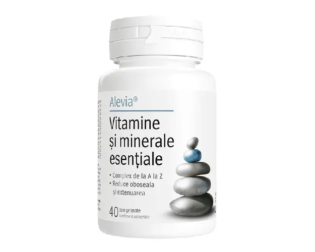 Vitamine si minerale, 40 comprimate, Alevia