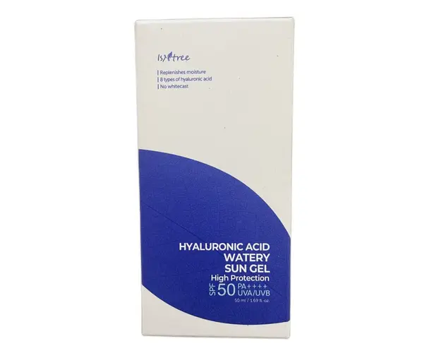 Gel protectie solara Watery Sun Hyaluronic Acid, SPF50+, 50 ml, Isntree