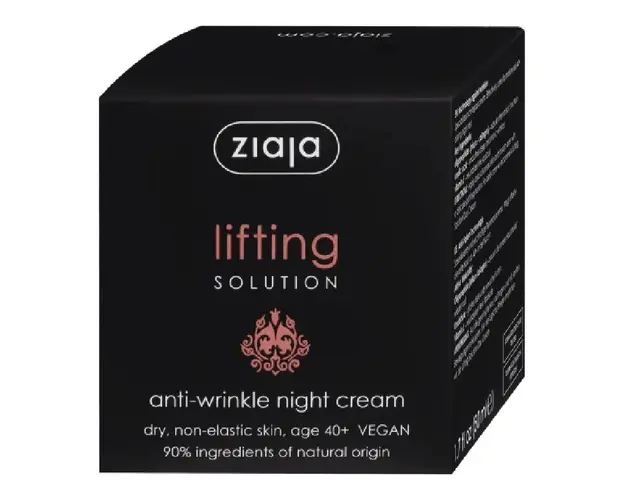 ZIAJA Lifting Solution-Crema noapte antirid 40+, 50 ml